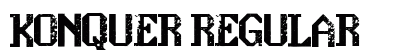 konquer Regular preview