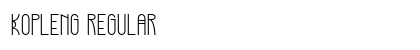 Kopleng Regular preview