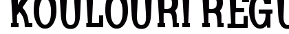 Koulouri Regular preview