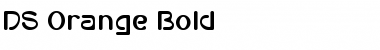 DS-Orange Bold Font