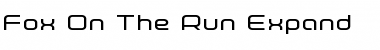 Fox on the Run Expanded Expanded Font