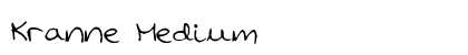 Kranne Medium preview