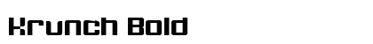 Krunch Bold preview
