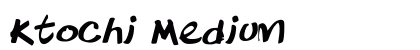 Ktochi Medium preview