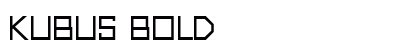 Kubus Bold preview