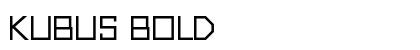 Kubus Bold preview