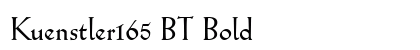 Kuenstler165 BT Bold preview