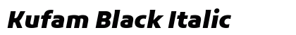 Kufam Black Italic preview