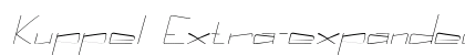 Kuppel Extra-expanded Thin Italic Preview