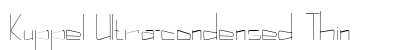 Kuppel Ultra-condensed Thin Preview