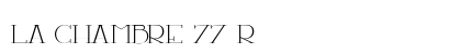 LA CHAMBRE 77 Regular preview