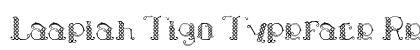 Laapiah Tigo Typeface Regular preview