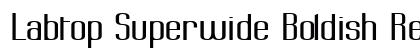 Labtop Superwide Boldish Regular preview