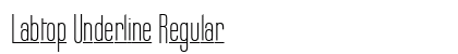 Labtop Underline Regular preview