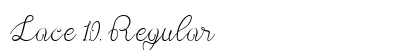 Lace 1.0. Regular preview