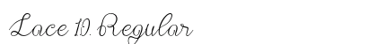 Lace 1.0. Regular preview