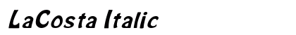 LaCosta Italic preview