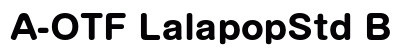 A-OTF LalapopStd B preview