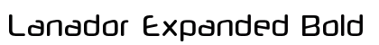 Lanador Expanded Bold preview
