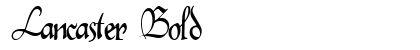 Lancaster Bold preview