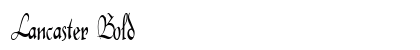 Lancaster Bold preview