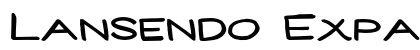 Lansendo Expanded Regular Preview