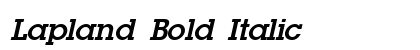 Lapland Bold Italic Preview
