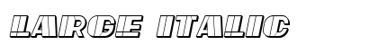 Large Italic Preview