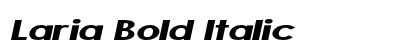 Laria Bold Italic preview