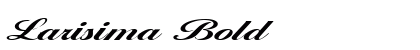 Larisima Bold preview