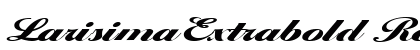 LarisimaExtrabold Regular preview