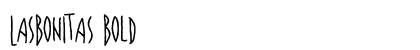 LasBonitas Bold preview
