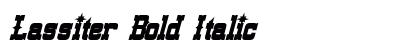 Lassiter Bold Italic preview