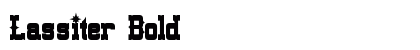Lassiter Bold preview