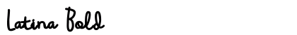 Latina Bold Preview