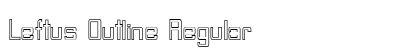 Leftus Outline Regular preview