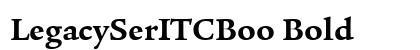 LegacySerITCBoo Bold preview