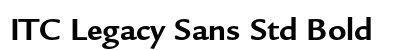 ITC Legacy Sans Std Bold preview