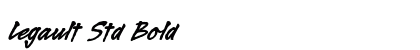 Legault Std Bold preview