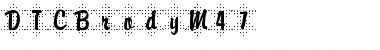 DTCBrodyM47 Regular Font