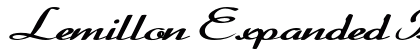 Lemillon Expanded Bold preview