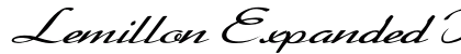 Lemillon Expanded Italic Preview