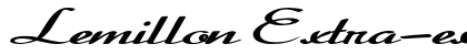 Lemillon Extra-expanded Bold Preview