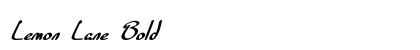 Lemon Lane Bold Preview