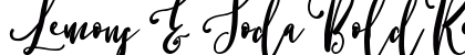 Lemons & Soda Bold Regular preview