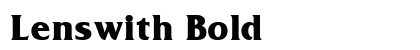 Lenswith Bold preview