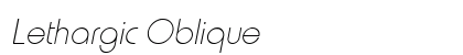 Lethargic Oblique preview
