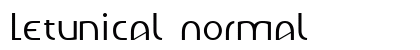 Letunical Normal Preview