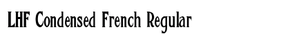 LHF Condensed French Regular preview