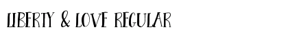 Liberty &amp; Love Regular preview